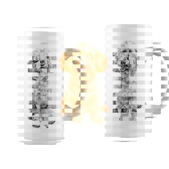 マルチプー犬モチーフペットイラストマルチプー コーヒーマグ - Kawaiitshirt