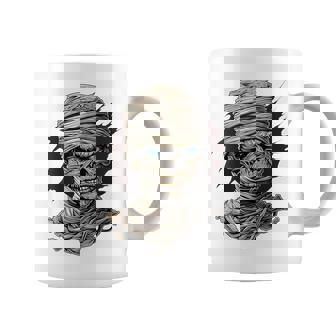 ミイラ コスチューム ハロウィン 不気味なアート ミイラ コーヒーマグ - Kawaiitshirt