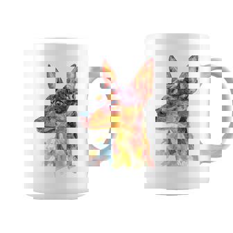 ミニチュア ピンシャー 犬 ペット カラフル ミニチュア ピンシャー コーヒーマグ - Kawaiitshirt