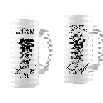 ミニチュアシュナウザー 私のセラピストは鼻が濡れています コーヒーマグ - Kawaiitshirt