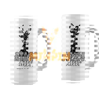 ミニピン ママ かわいい ミニチュア ピンシャー 犬 ママ ミニピン マザー コーヒーマグ - Kawaiitshirt