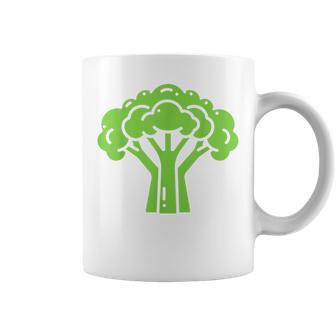 ミニマリスト かわいい ブロッコリー シンプルな野菜 ブロッコリー コーヒーマグ - Kawaiitshirt