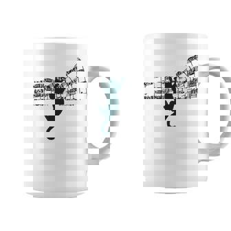 ミュージカル 楽譜上の猫 楽譜 コーヒーマグ - Kawaiitshirt