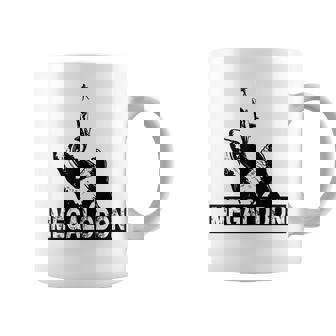 メガロドン ホオジロザメ ジャイアントシャーク サメの恋人 ダイバー コーヒーマグ - Kawaiitshirt