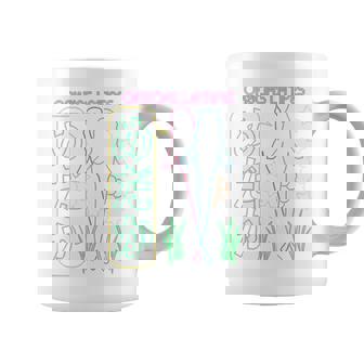 メダカ飼育者向け「めだかネオンデザイン」-バックプリント- コーヒーマグ - Kawaiitshirt