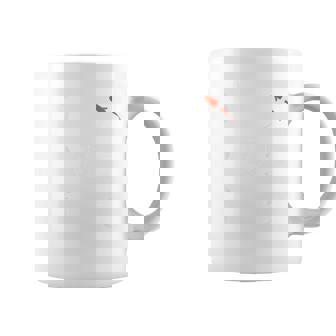 メダカ飼育者向け「メダカのおやぢ」デザイン-バックプリント- コーヒーマグ - Kawaiitshirt