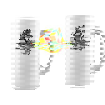 メルティング ルービックキューブ コーヒーマグ - Kawaiitshirt