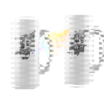 モダンビットコインアート Hodl Btc Btcアート カラフルなビットコイン コーヒーマグ - Kawaiitshirt