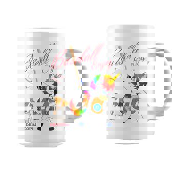 ユニコーン 野球 デコピン 長袖tシャツ コーヒーマグ - Kawaiitshirt