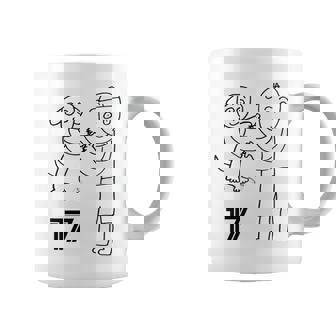 ユニフォーム風 応援 野球 Decoy Dekopin デコピン かわいい犬 Kooikerhondje コーヒーマグ - Kawaiitshirt