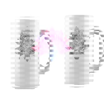 ヨガ 瞑想 カラフル ボーホー ロータス 曼荼羅 蓮の花 コーヒーマグ - Kawaiitshirt