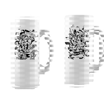 ラップオールドスクールヒップホップグラフィティtシャツとストリートダンス コーヒーマグ - Kawaiitshirt