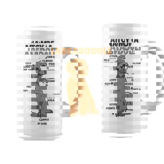 ラブラドゥードルの解剖学かわいい犬面白い犬ラブラドゥードル コーヒーマグ - Kawaiitshirt