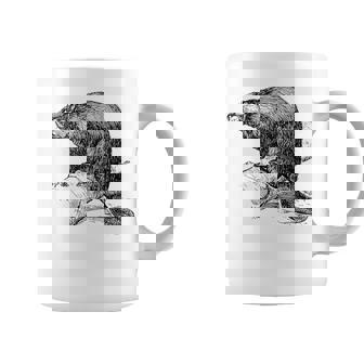 リアルなビーバースケッチ コーヒーマグ - Kawaiitshirt