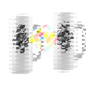 ルービックキューブ ルービックキューブ マジックキューブ レトロ ルービ ヴィンテージ オタク コーヒーマグ - Kawaiitshirt