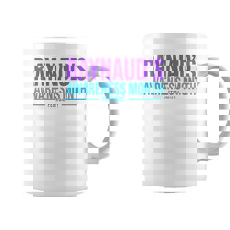 レイノー病啓発 レイノー啓発月間 長袖tシャツ コーヒーマグ - Kawaiitshirt