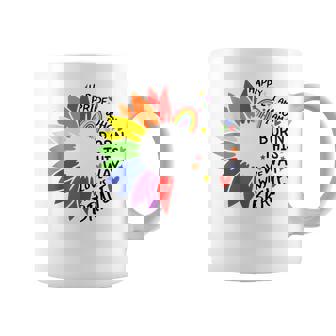 レインボー ヒマワリ ハッピー プライド コーヒーマグ - Kawaiitshirt