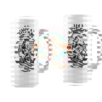 レトロ ヴィンテージ ブライトン ユタ スキー リゾート ウィンタースキー 長袖tシャツ コーヒーマグ - Kawaiitshirt