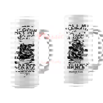 レトロマン島ttレースヴィンテージバイクレース 長袖tシャツ コーヒーマグ - Kawaiitshirt