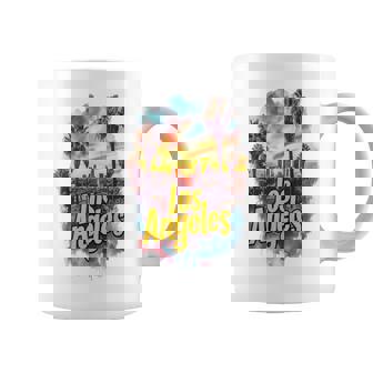 ロサンゼルス カリフォルニア サンセット スカイライン アーバン お土産 コーヒーマグ - Kawaiitshirt
