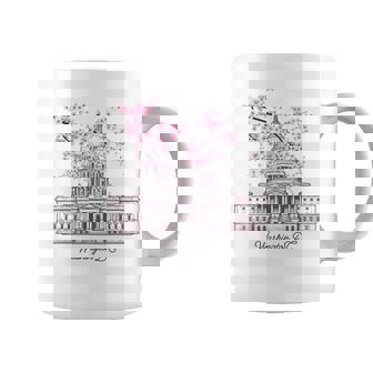 ワシントンdcキャピトルビル桜 コーヒーマグ - Kawaiitshirt
