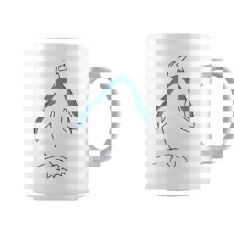 ワンライン キングペンギン エンペラーペンギン シーバード ぺんぎん コーヒーマグ - Kawaiitshirt
