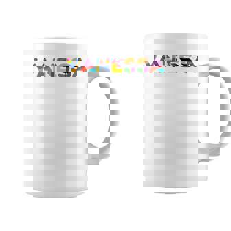 ヴァネッサ名 長袖tシャツ コーヒーマグ - Kawaiitshirt