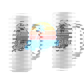 ヴィンテージ カラパナ ハワイ Hi クラシック 70年代 レトロ サーファー コーヒーマグ - Kawaiitshirt