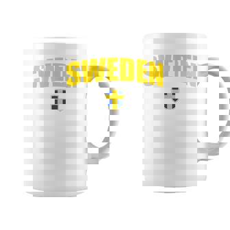 ヴィンテージ スウェーデン国旗 スウェーデン お土産 レトロ スウェーデン プライド コーヒーマグ - Kawaiitshirt