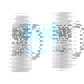 ヴィンテージ リノ Rno 空港コード トラベル デイ レトロ タグ ネバダ コーヒーマグ - Kawaiitshirt