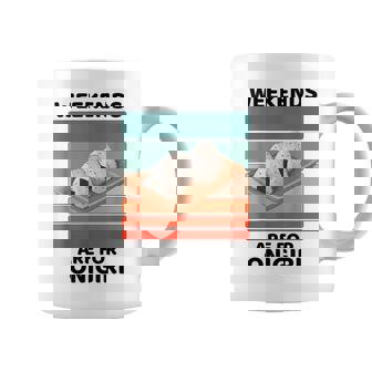 ヴィンテージおにぎりフードラバーウィークエンドはおにぎり好きの為 コーヒーマグ - Kawaiitshirt