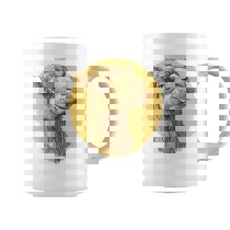 ヴィンテージラクダのイラスト 長袖tシャツ コーヒーマグ - Kawaiitshirt