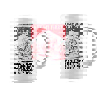 ヴィンテージ・ノット・マイ・ファースト・ロデオ、ファニー・ライディング・カウボーイ・ロデオ コーヒーマグ - Kawaiitshirt