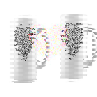 世界国旗 ハート 国旗 旅行 トラベラー コーヒーマグ - Kawaiitshirt