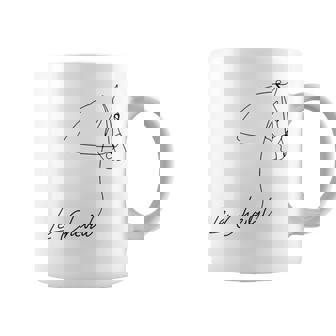 乗馬用シャツ フランス語の言葉 Le Cheval コーヒーマグ - Kawaiitshirt