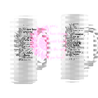 乳がんファイター サバイバー ひまわり ピンクリボン 戦士 コーヒーマグ - Kawaiitshirt