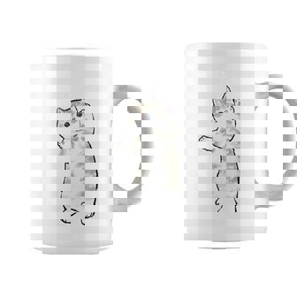 五十歩ひゃっほう 猫 ネタ ことわざ ことわざのもじり ジョーク ギャグ ダジャレ ツッコミ おもしろ メンズ 半袖 長袖tシャツ コーヒーマグ - Kawaiitshirt