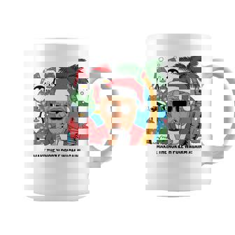 北極を再び暖かく 面白い トランプ ホットココアトロピック 長袖tシャツ コーヒーマグ - Kawaiitshirt