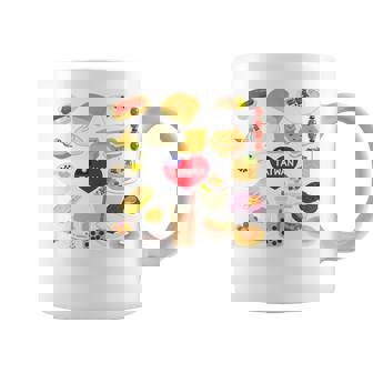 台湾の味 グルメ 国旗 ローカルフード 長袖tシャツ コーヒーマグ - Kawaiitshirt