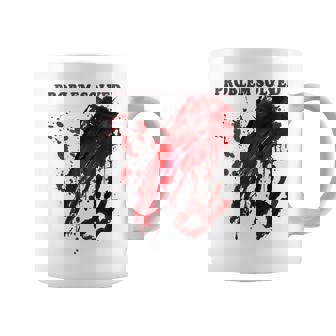 問題解決 血まみれのシャツ 血まみれのホラー コーヒーマグ - Kawaiitshirt