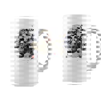 大蛇 美女 巳年 蛇神 イラスト バックプリント コーヒーマグ - Kawaiitshirt