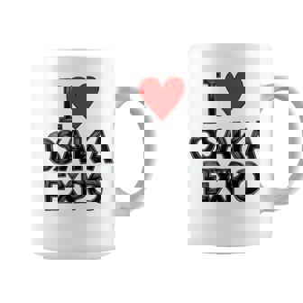 大阪万博 関西万博 記念 I Love Osaka Expo グッズ お土産 本 プレゼント メンズ レディース 長袖tシャツ コーヒーマグ - Kawaiitshirt