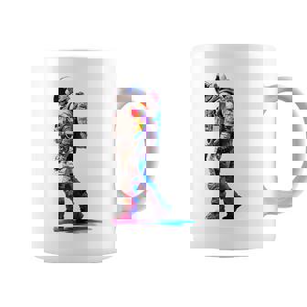 宇宙飛行士 宇宙モチーフ カラフル 宇宙飛行士 コーヒーマグ - Kawaiitshirt