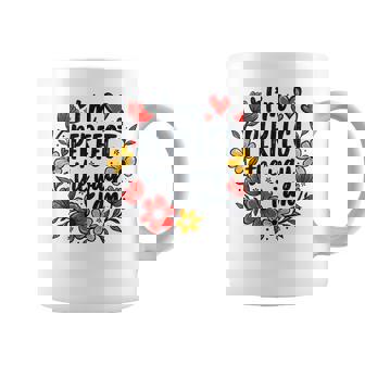 完璧なフローラルギフトアイデア I'm Perfect The Way I Am コーヒーマグ - Kawaiitshirt