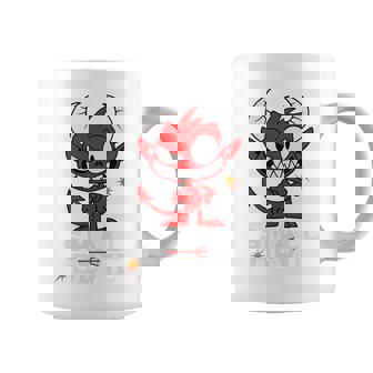 小さな悪魔 いたずらな小悪魔 長袖tシャツ コーヒーマグ - Kawaiitshirt