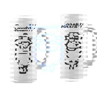 小さな羊 かわいいシンプルなミニマリストの動物 羊 コーヒーマグ - Kawaiitshirt