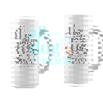 必要なのは犬とビーチ コーヒーマグ - Kawaiitshirt