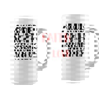 愛にあふれた信仰に定着するキリスト教バレンタイン。 コーヒーマグ - Kawaiitshirt