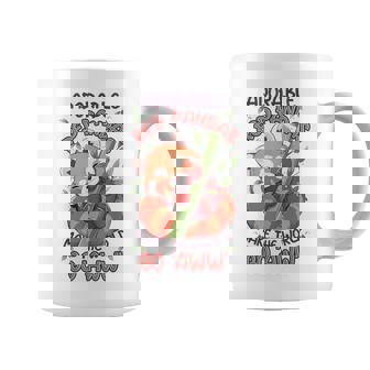 愛らしいレッサーパンダが世界を「Aww」にします。 コーヒーマグ - Kawaiitshirt