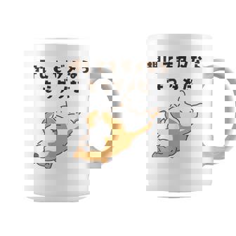 押してもダメならもうダメだ 犬 柴犬 犬好き かわいい おもしろ ネタ コーヒーマグ - Kawaiitshirt